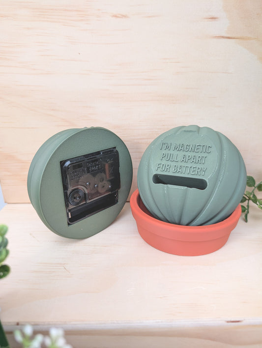 Cactus Desk Clock