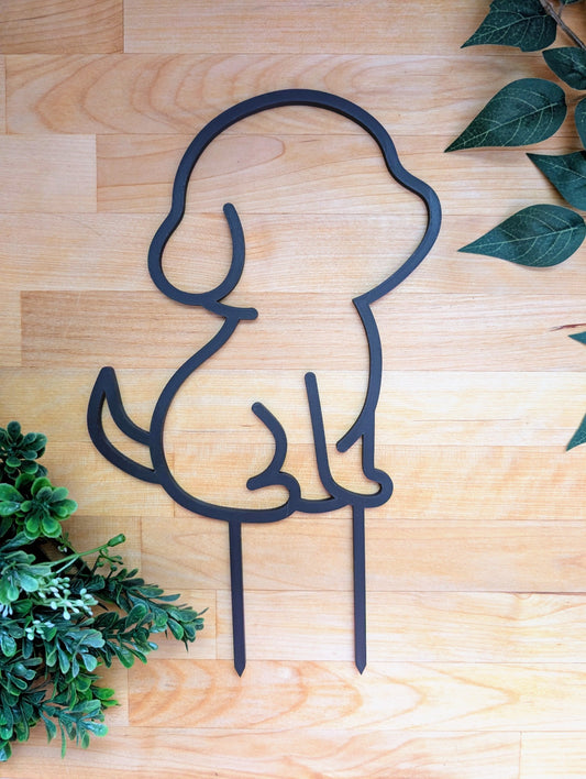 Dog Decorative Trellis