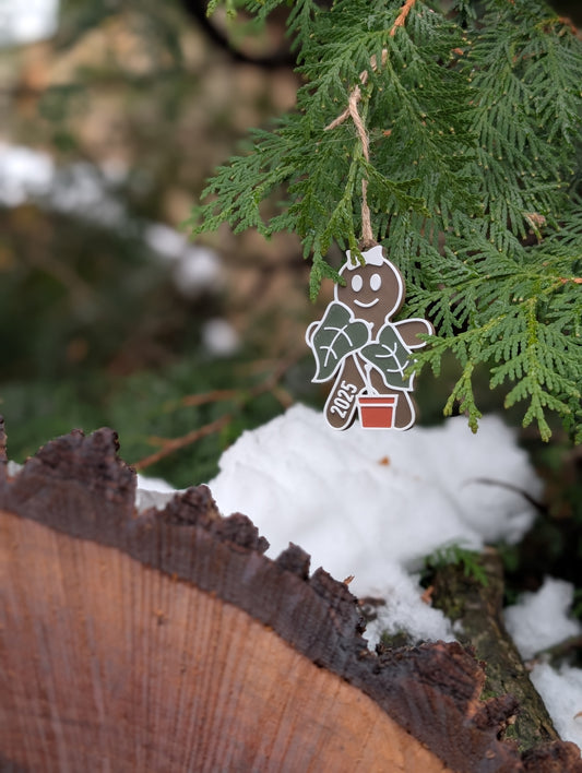2025 Gingerbread Woman Ornament