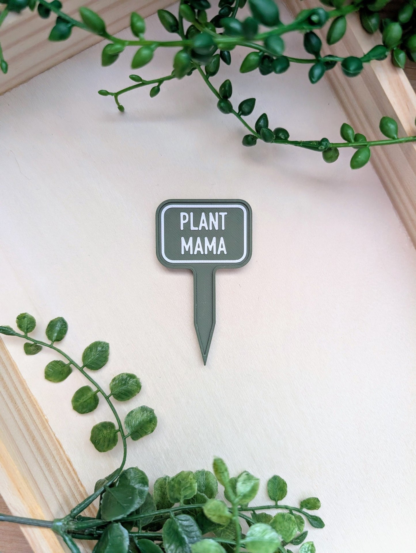 Plant Mama Mini Tag Magnet