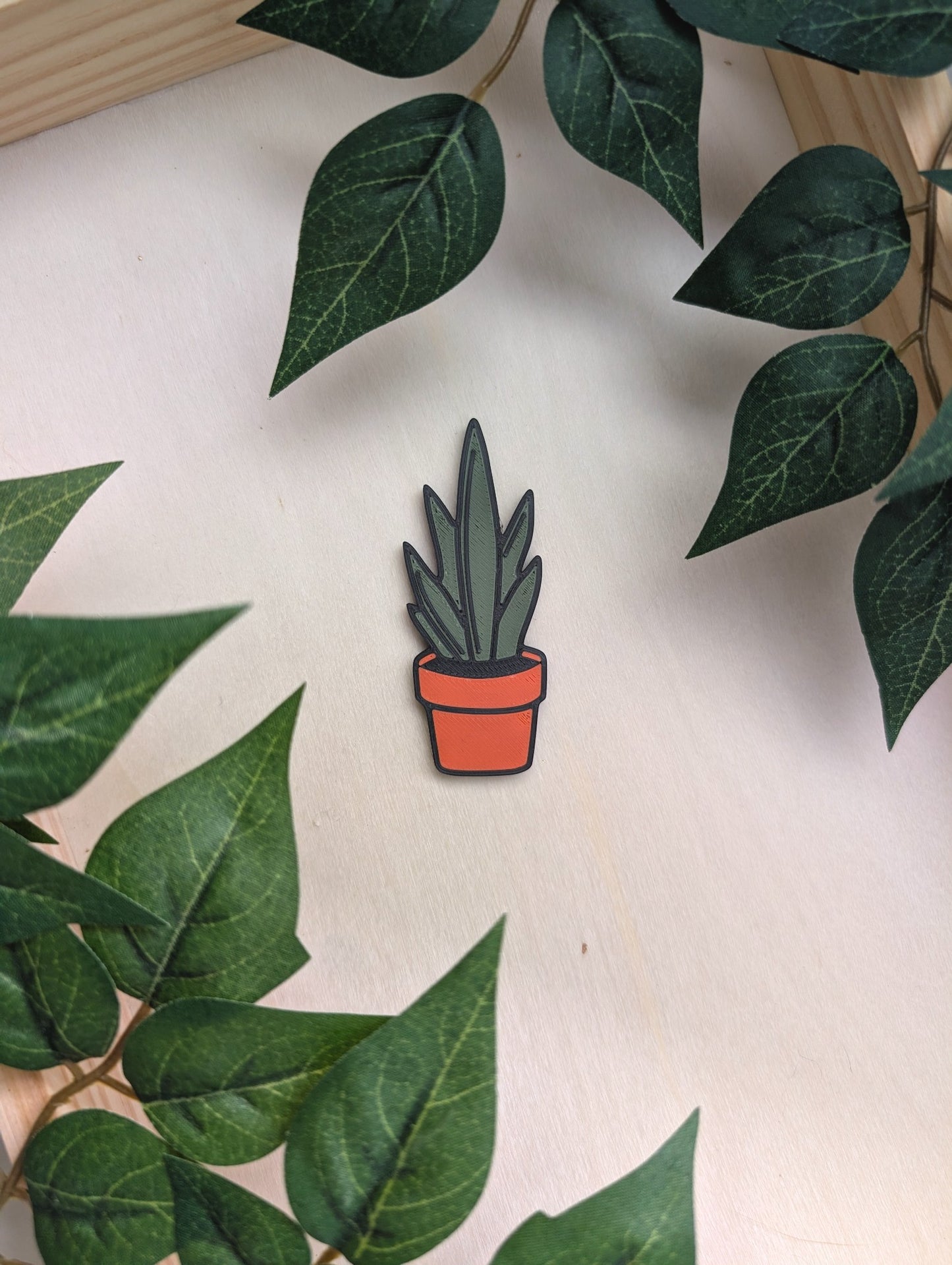 Snake Plant Magnet