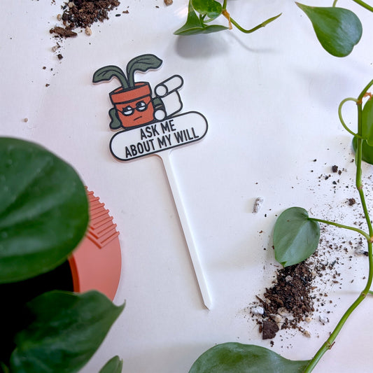 Ask Me About My Will