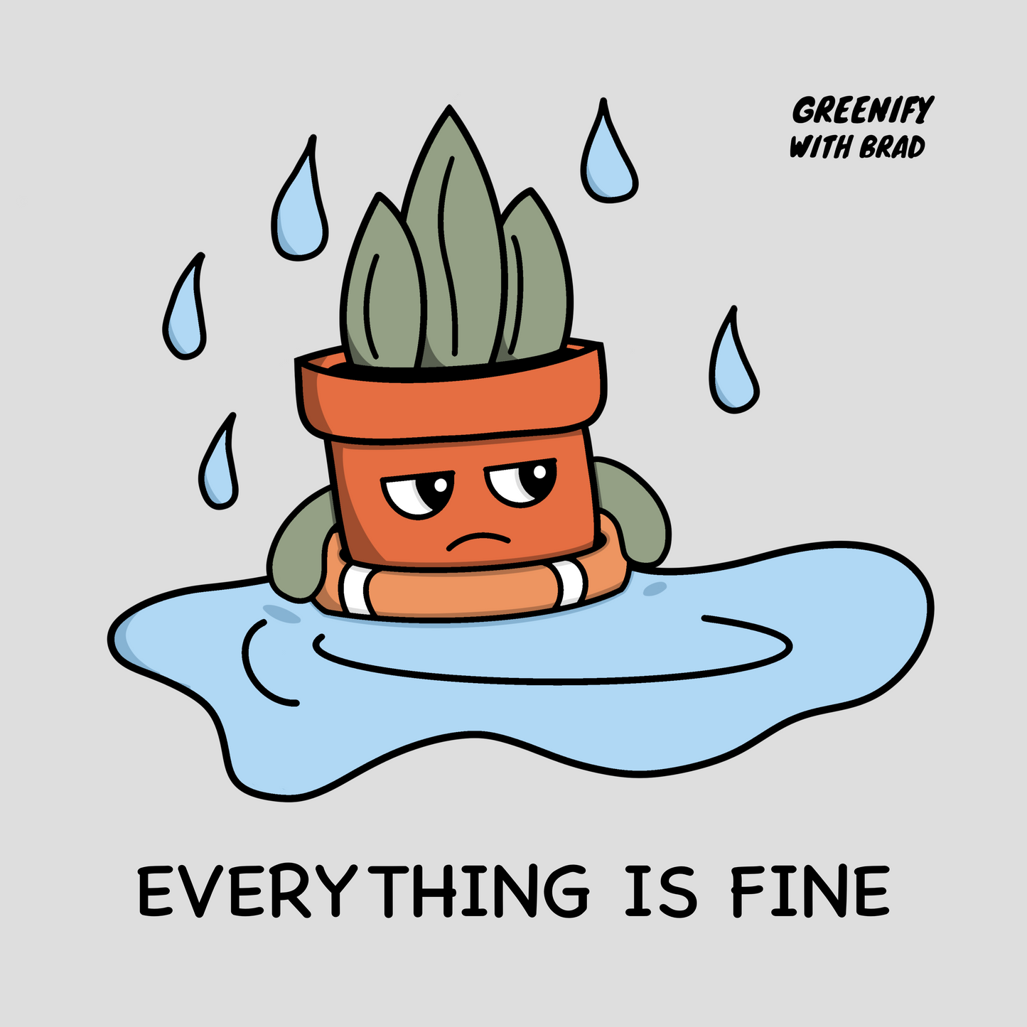 Everything Is Fine Tote Bag