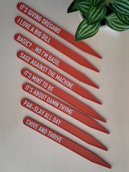 Garden Stakes (Herbs)