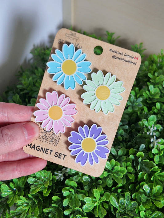 Daisy Magnet Set