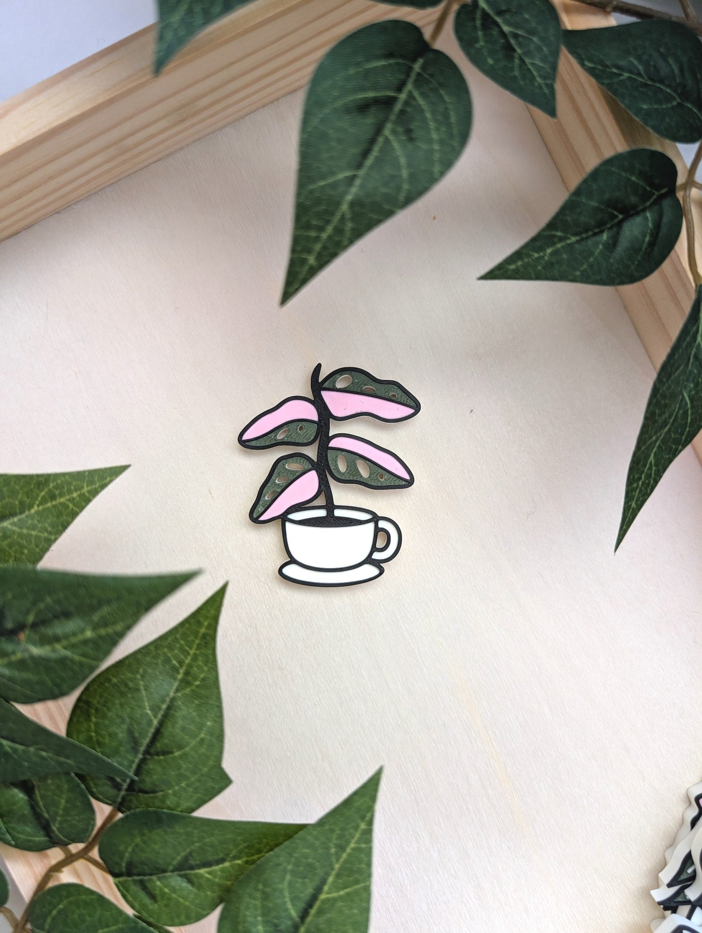 Tea Cup Adinsonii Magnet