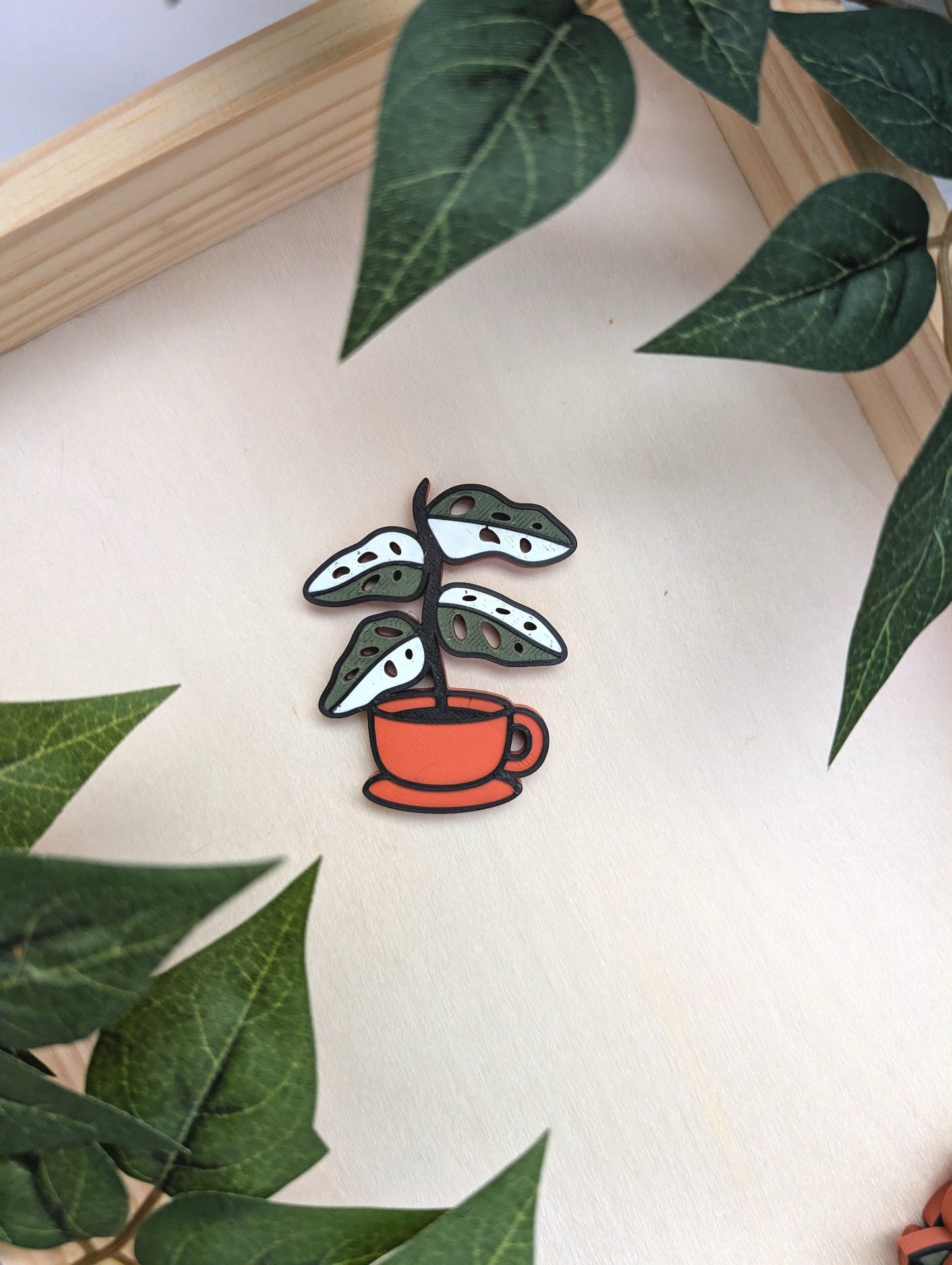 Tea Cup Adinsonii Magnet
