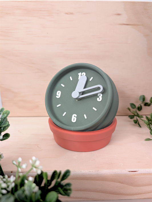 Cactus Desk Clock