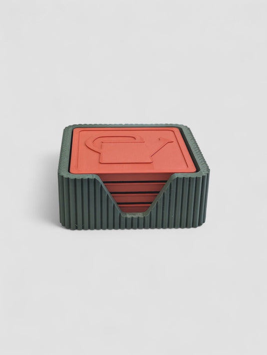 Garden Tool Coaster Set