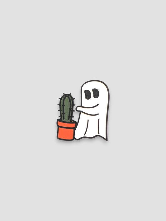 Ghost Cactus Magnet