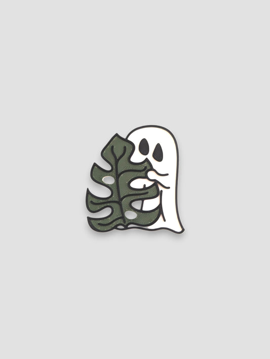 Ghost Monstera Magnet