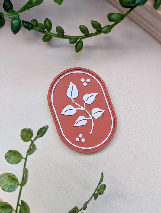 Leaf Branch Frame Magnet