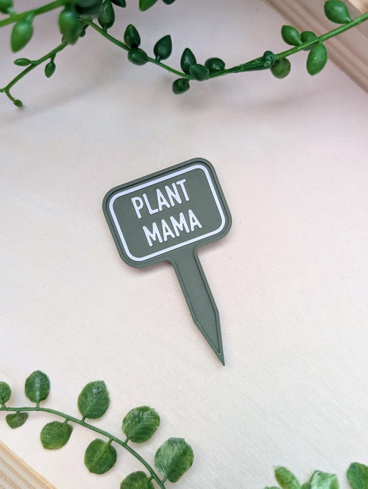 Plant Mama Mini Tag Magnet