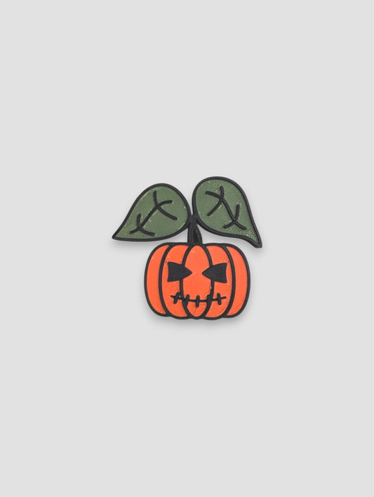 Pumpkin Anthurium Magnet