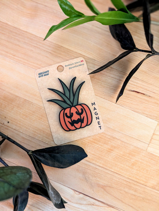 Pumpkin Aloe Magnet