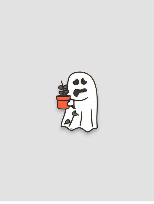 Ghost Dying Plant Magnet