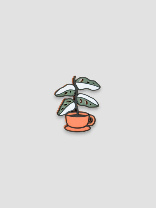 Tea Cup Adinsonii (White) Magnet
