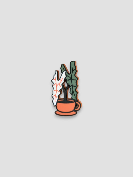 Tea Cup Alocasia (White) Narrow Magnet