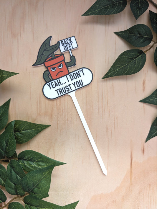 Yeah I Don't Trust You