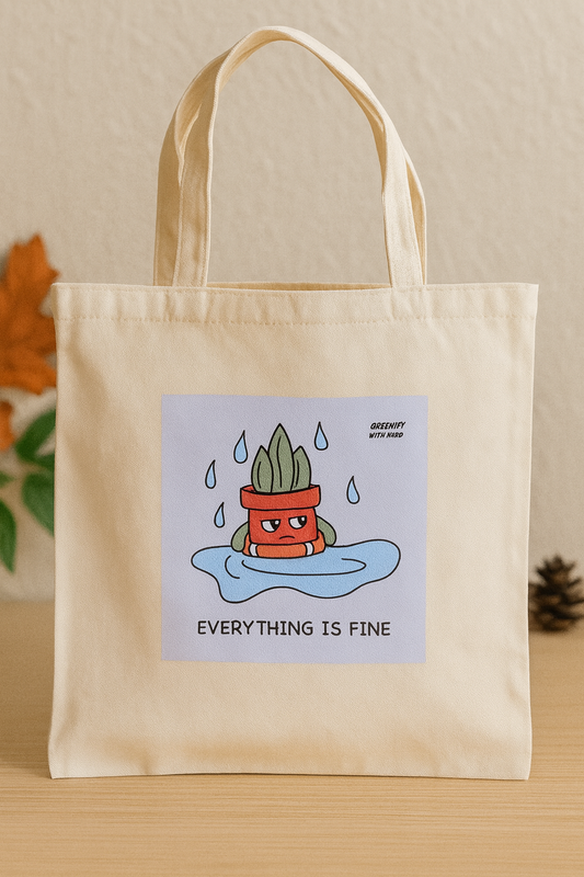 Everything Is Fine Tote Bag