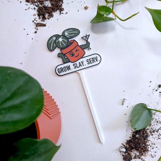 Grow. Slay. Serv.
