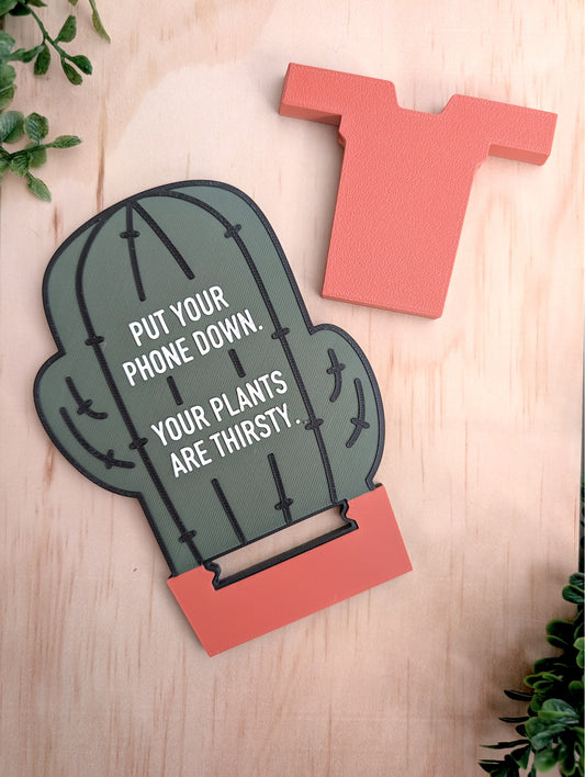 Thirsty Plants Phone Stand