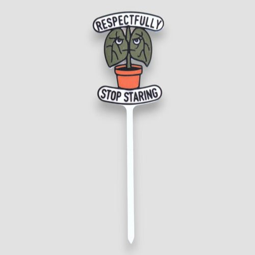 Respectfully Stop Staring Tag