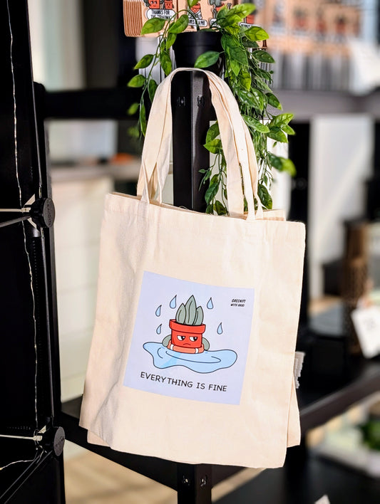 Everything Is Fine Tote Bag